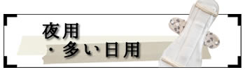 経血量 多い日用