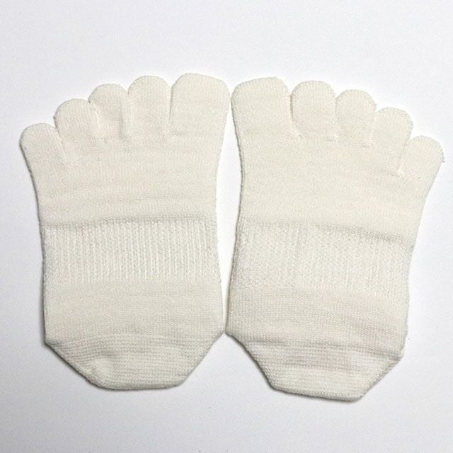 【夏季限定】大法紡績絹木綿スニーカー用5本指ソックスMLLLサイズ22～24cm24～26cm26～29cm全11色日本製【メール便可】