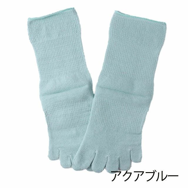 【メール便可】【夏季限定】大法紡績さわやかファイブくつ下〔シルク&リネン〕Mサイズ〔22cm～24cm〕【メール便可】/冷え取り温かい日本製冷え性冷えとり健康法