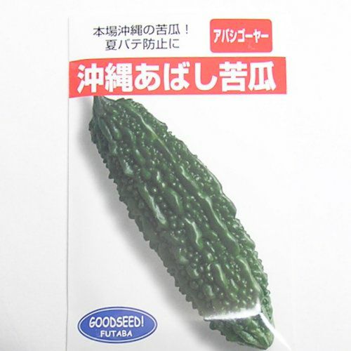 在来固定種野菜の種「沖縄あばし苦瓜)」10ml〔約20粒〕畑懐〔はふう〕
