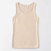 エアリー〔内絹外ウール〕タンクトップマリーネ