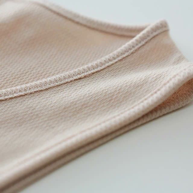 エアリー〔内絹外ウール〕タンクトップマリーネ