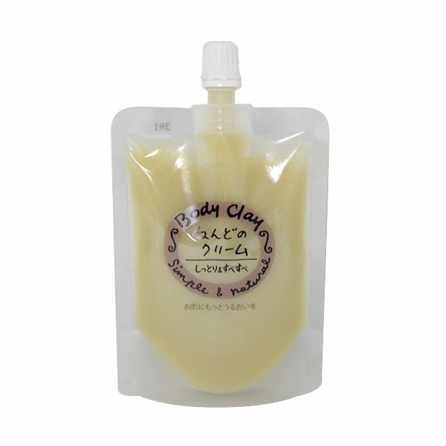 ボディクレイねんどのクリーム120g