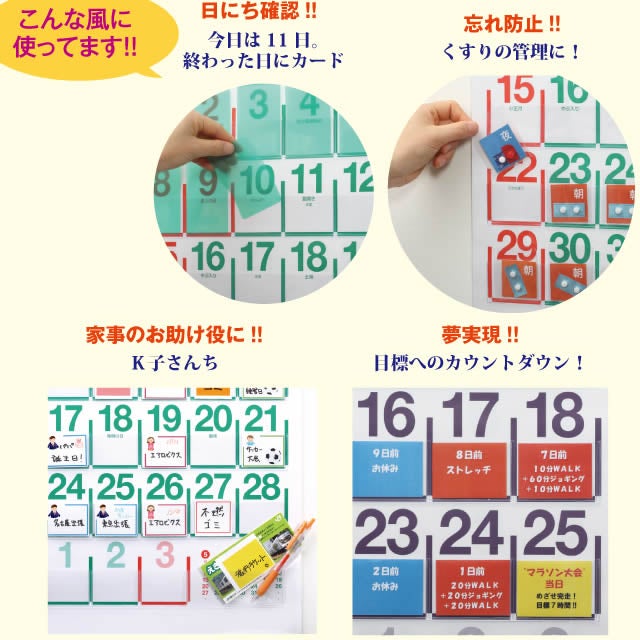 ビニールポケットカレンダー2027年〔令和9年〕版