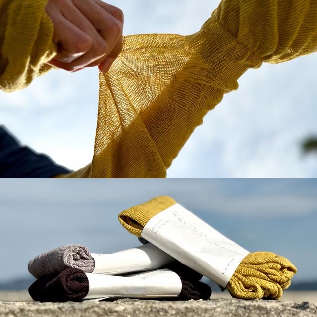 綿麻アーム＆レッグカバーコンテックス【メール便可】