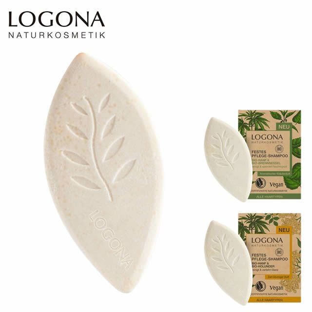 ロゴナソリッドシャンプー60g(ヘンプ&ネトルヘンプ/&エルダーフラワー)