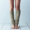 ライブコットンシルク&リネン二重織レッグウォーマー〔ロング55cm〕