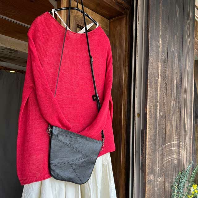 mokono一枚目の衣awase綿麻ニット【送料当店負担】