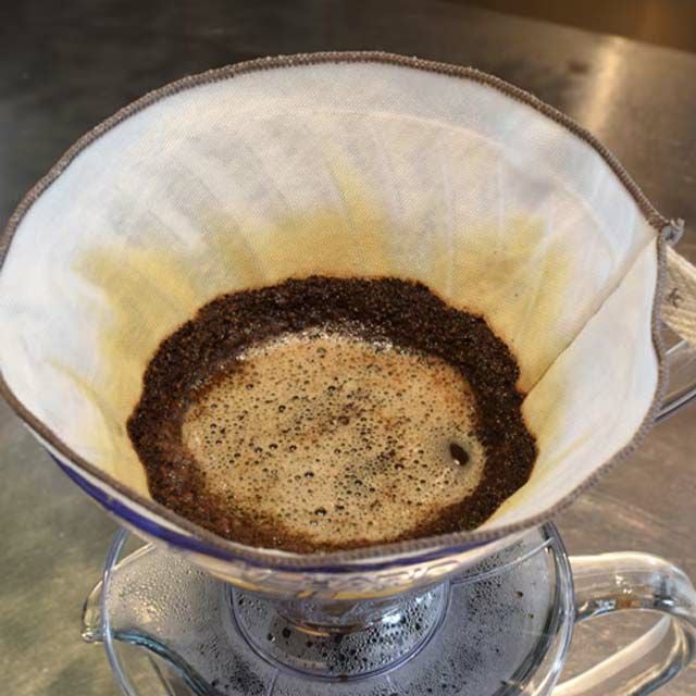 和紙糸とオーガニックコットンのコーヒーフィルターコンテックス【メール便可】