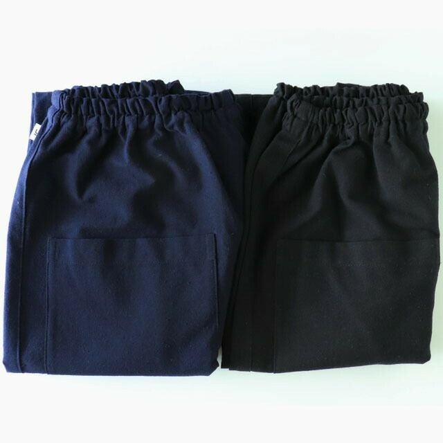 国産もんぺMONPEMujiThick〔無地〕うなぎの寝床