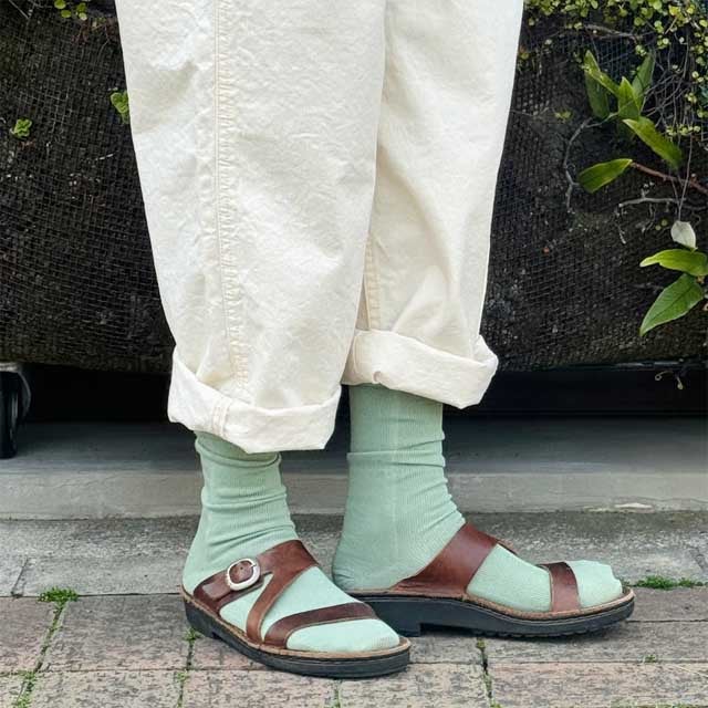 mokono日々のクネクネくつ下日々のくつ下22-25cm【メール便可】