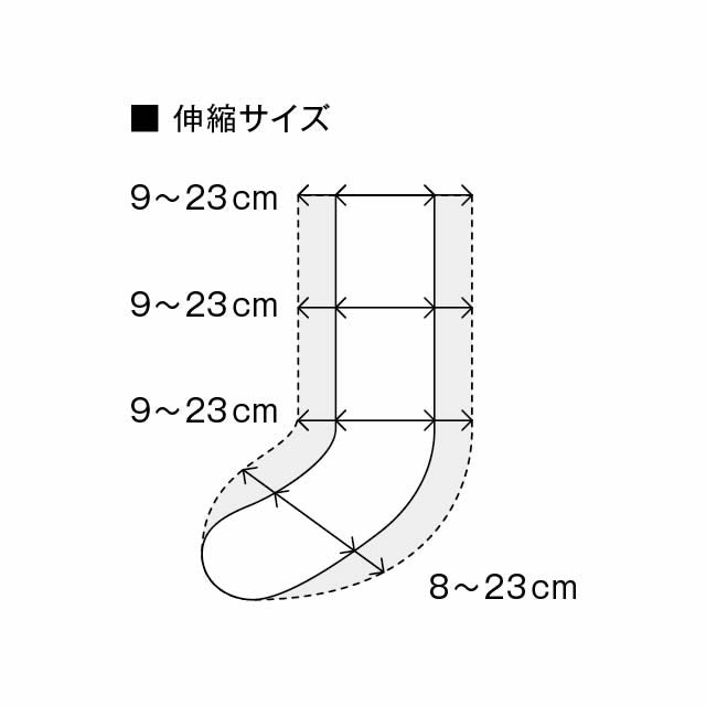 クネクネくつ下綿糸たっぷりゆったり履けるくつ下【メール便可】