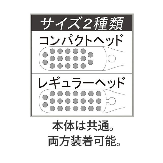 SaLeDo(サレド)ハニカムクリーン替えブラシ4個セット【レギュラー/コンパクト】【メール便可】