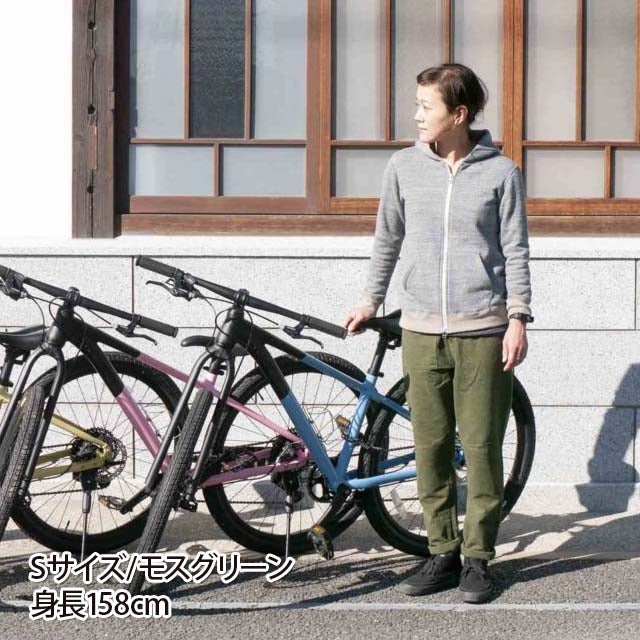 国産もんぺMONPE綿モールMUJI〔無地/秋冬/久留米絣〕うなぎの寝床