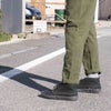 国産もんぺMONPE綿モールMUJI〔無地/秋冬/久留米絣〕うなぎの寝床